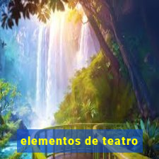 elementos de teatro